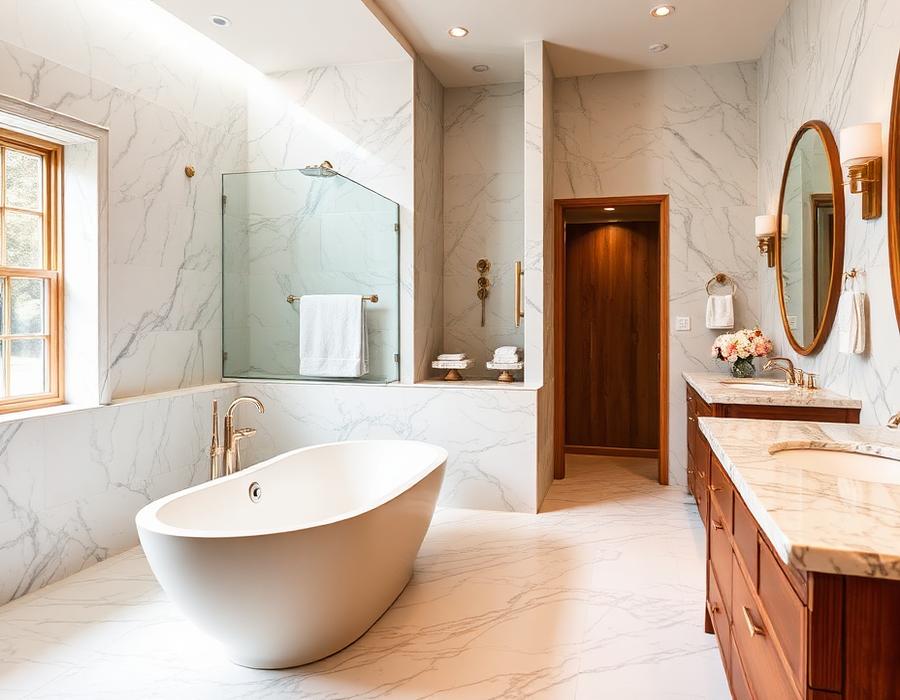 Spa-Inspired Bathroom
